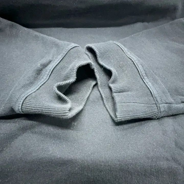 Maison Margiela Maison Margiela Black Cotton Logo Hoodie 0079 Size US L / EU 52-54 / 3 - 7 Thumbnail