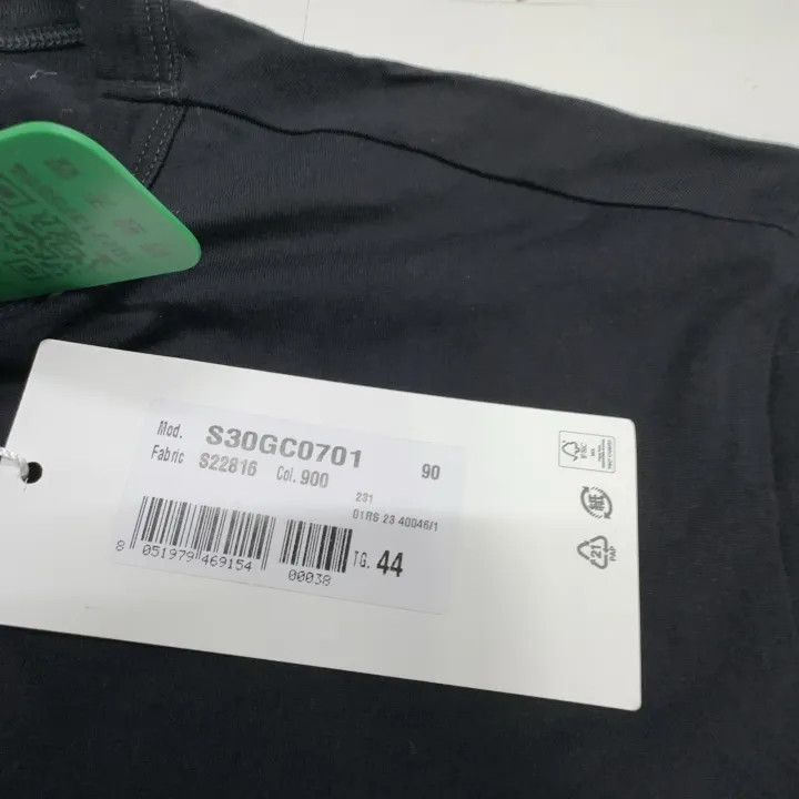 Maison Margiela Maison Margiela Black Logo Short Sleeve Polo 0079 Size US S / EU 44-46 / 1 - 3 Thumbnail