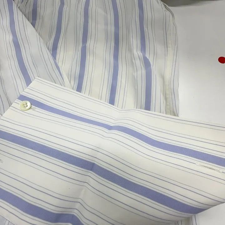 Maison Margiela Maison Margiela Striped Button-Up Shirt 0079 Size US M / EU 48-50 / 2 - 9 Thumbnail