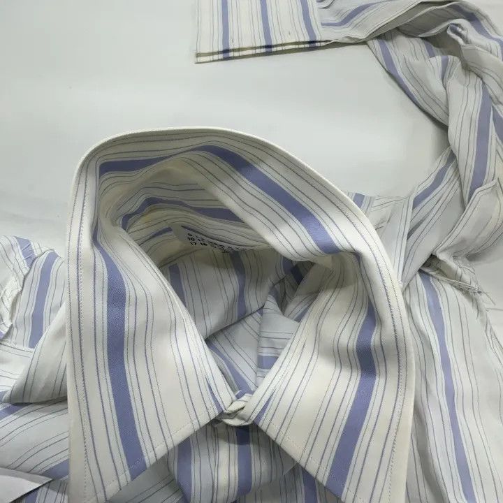 Maison Margiela Maison Margiela Striped Button-Up Shirt 0079 Size US M / EU 48-50 / 2 - 8 Thumbnail