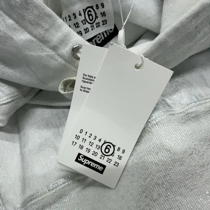 Maison Margiela Supreme x MM6 Maison Margiela Hooded Sweatshirt 0079 Size US L / EU 52-54 / 3 - 5 Thumbnail
