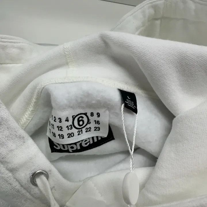 Maison Margiela Supreme x MM6 Maison Margiela Hooded Sweatshirt 0079 Size US L / EU 52-54 / 3 - 4 Thumbnail