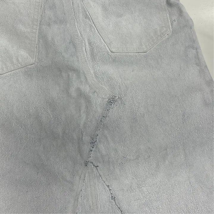 Maison Margiela Maison Margiela White High-Waisted Denim Skirt 0079 Size US 38 / EU 54 - 5 Thumbnail