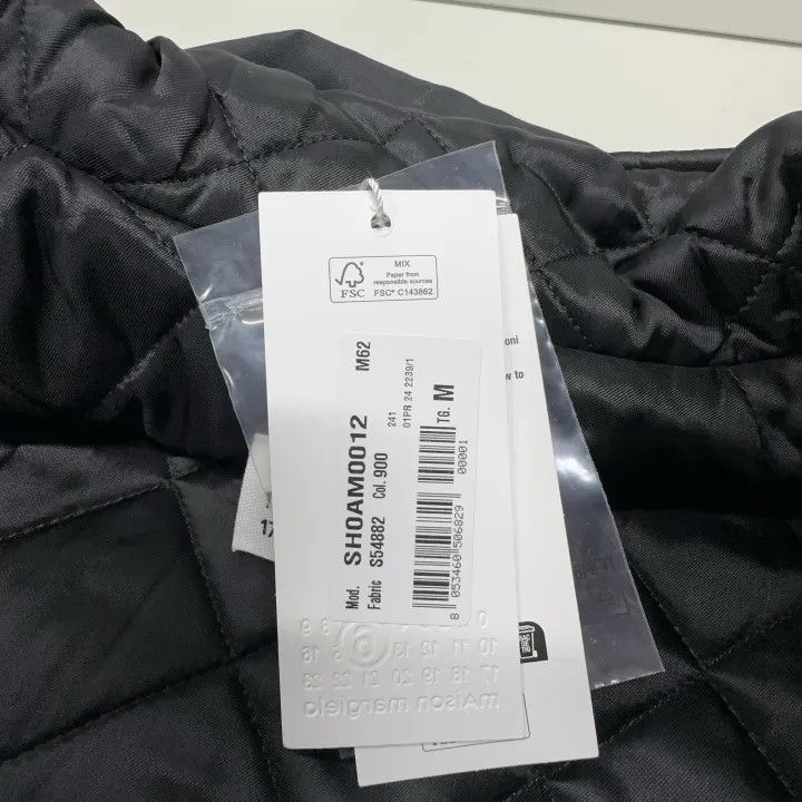 Maison Margiela MM6 Maison Margiela Black Quilted Long Sleeve Jacket 0079 Size US M / EU 48-50 / 2 - 5 Thumbnail