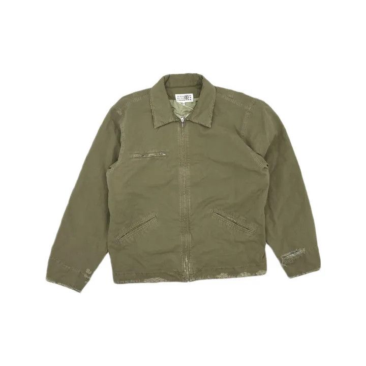 Maison Margiela MM6 Maison Margiela Casual Brown Long Sleeve Jacket 0079 Size US L / EU 52-54 / 3 - 2 Thumbnail