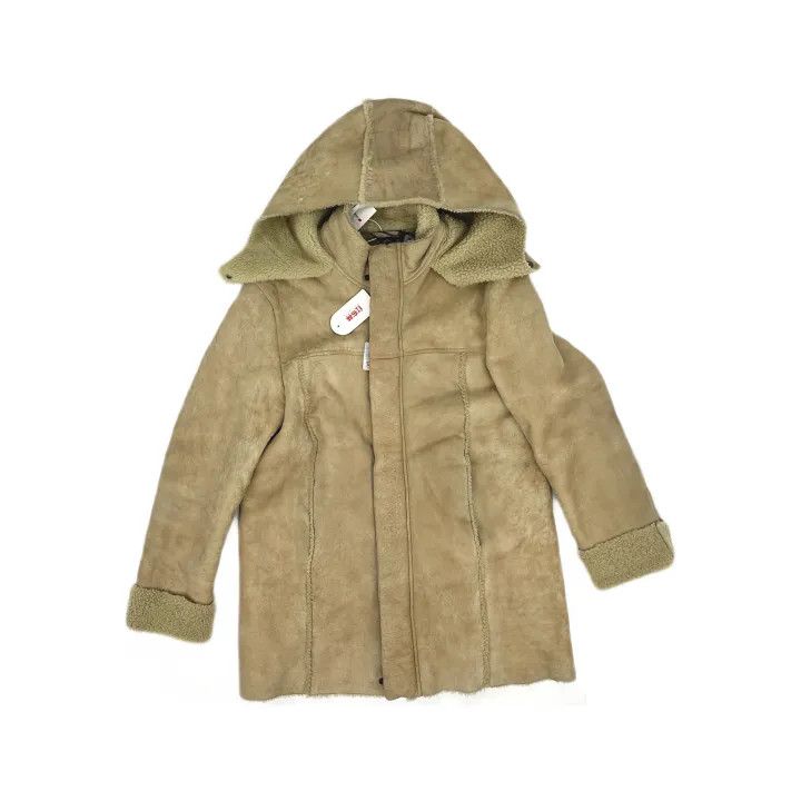 Maison Margiela Maison Margiela Beige Hooded Casual Coat 0079 Size US L / EU 52-54 / 3 - 2 Thumbnail