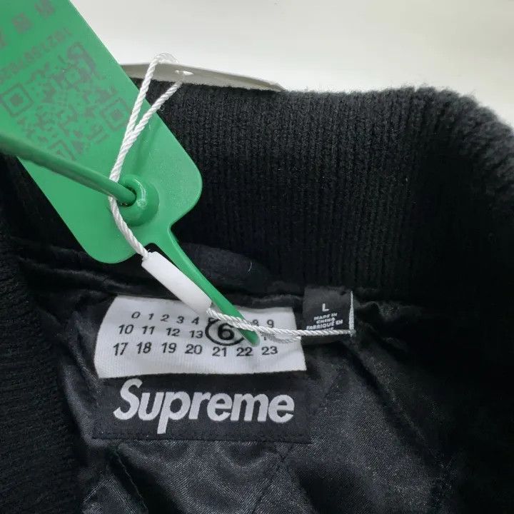 Maison Margiela Supreme x MM6 Maison Margiela Varsity Jacket 0079 Size US L / EU 52-54 / 3 - 2 Thumbnail