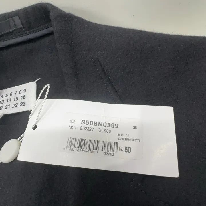 Maison Margiela Maison Margiela Black Wool Blazer Jacket 0079 Size US L / EU 52-54 / 3 - 5 Thumbnail