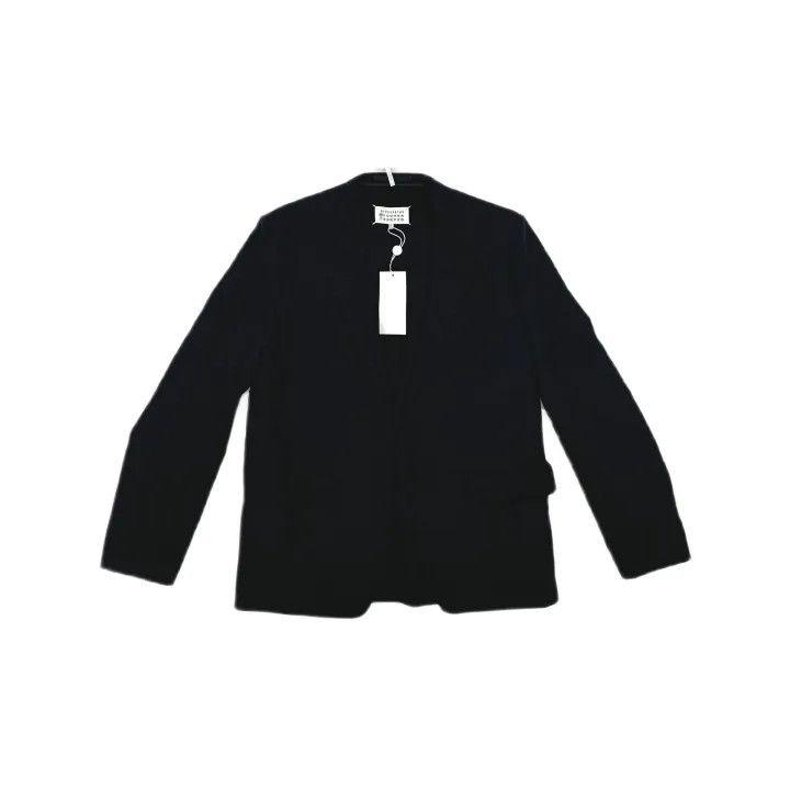 Maison Margiela Maison Margiela Black Wool Blazer Jacket 0079 Size US L / EU 52-54 / 3 - 2 Thumbnail