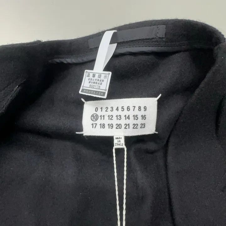 Maison Margiela Maison Margiela Black Wool Blazer Jacket 0079 Size US L / EU 52-54 / 3 - 4 Thumbnail