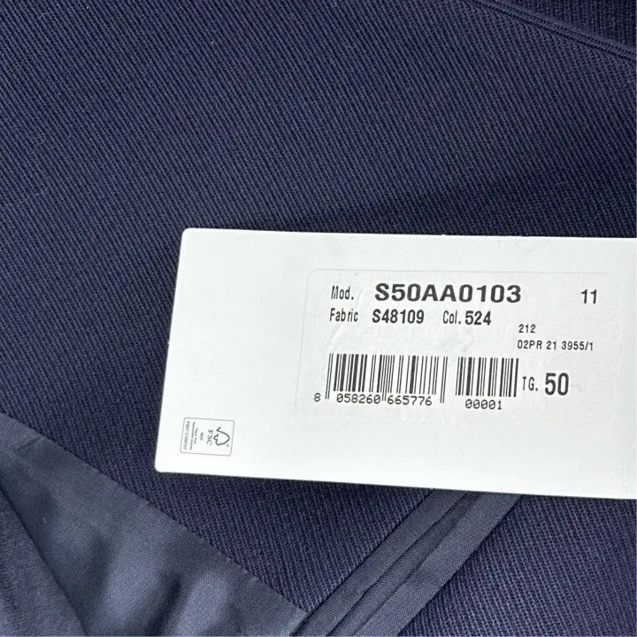 Maison Margiela Maison Margiela Blue Long Coat for Men 0079 Size US L / EU 52-54 / 3 - 4 Thumbnail