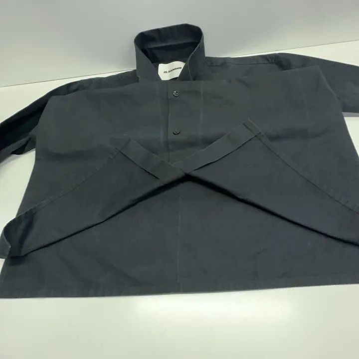 Jil Sander JIL SANDER Minimalist Long Sleeve Button-Up Shirt 0079 Size US M / EU 48-50 / 2 - 11 Thumbnail