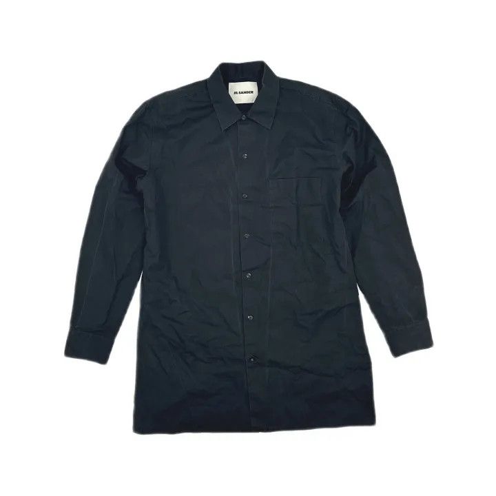 Jil Sander JIL SANDER Minimalist Long Sleeve Button-Up Shirt 0079 Size US M / EU 48-50 / 2 - 2 Thumbnail
