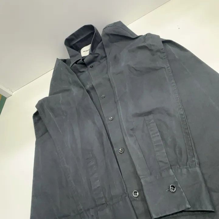 Jil Sander JIL SANDER Minimalist Long Sleeve Button-Up Shirt 0079 Size US M / EU 48-50 / 2 - 12 Thumbnail