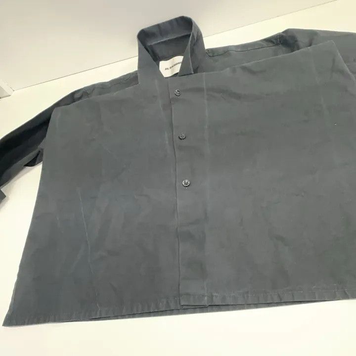 Jil Sander JIL SANDER Minimalist Long Sleeve Button-Up Shirt 0079 Size US M / EU 48-50 / 2 - 10 Thumbnail