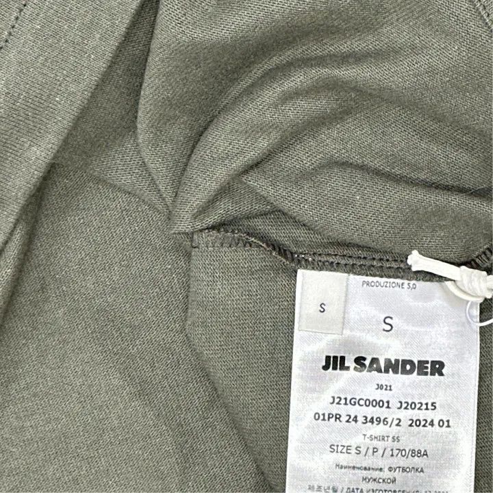 Jil Sander JIL SANDER Men's Graphic Print T-Shirt 0079 Size US S / EU 44-46 / 1 - 2 Thumbnail