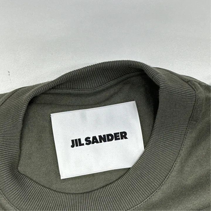 Jil Sander JIL SANDER Logo Print Short Sleeve T-Shirt 0079 Size US S / EU 44-46 / 1 - 4 Thumbnail