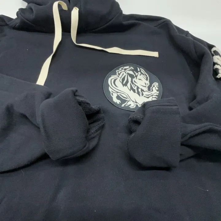 Jil Sander Jil Sander Black Logo Embroidered Hoodie 0079 Size US M / EU 48-50 / 2 - 7 Thumbnail