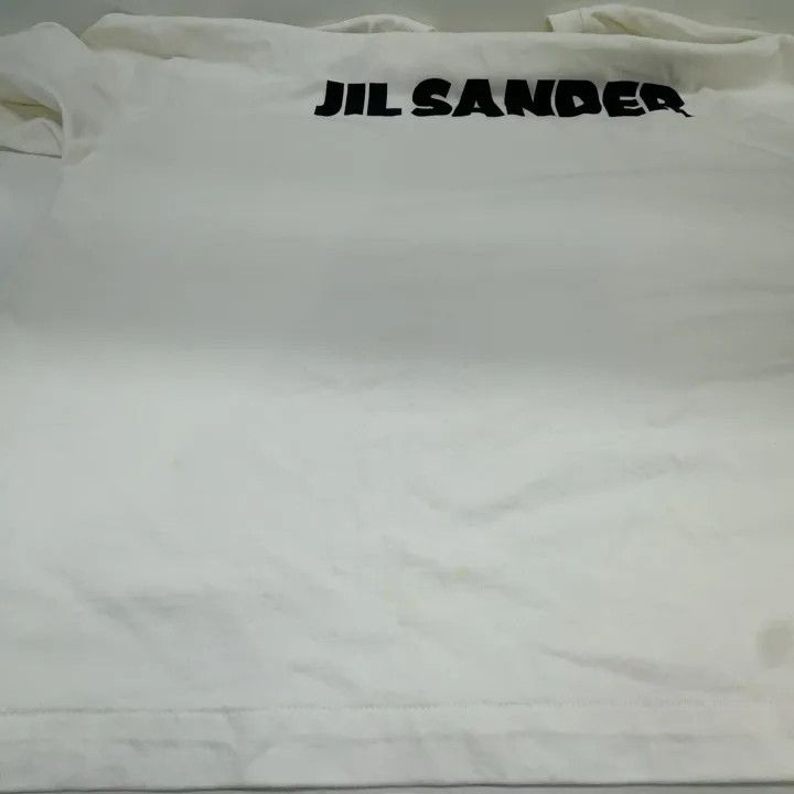 Jil Sander JIL SANDER Logo Print Short Sleeve T-Shirt 0079 Size US XL / EU 56 / 4 - 9 Thumbnail