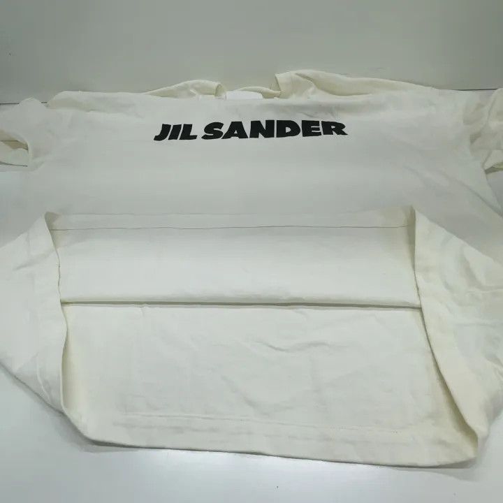 Jil Sander JIL SANDER Logo Print Short Sleeve T-Shirt 0079 Size US XL / EU 56 / 4 - 11 Thumbnail
