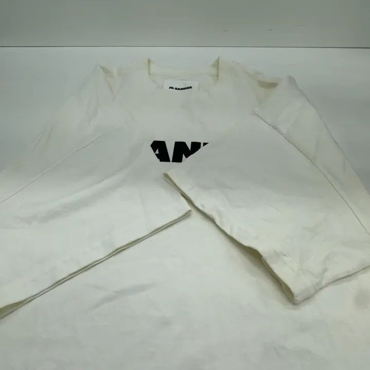 Jil Sander JIL SANDER Logo Print Short Sleeve T-Shirt 0079 Size US XL / EU 56 / 4 - 13 Thumbnail