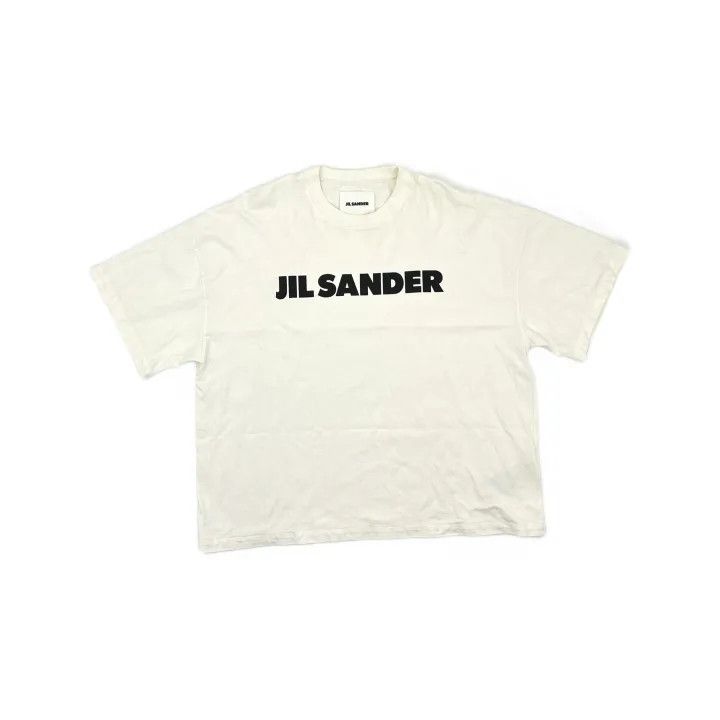 Jil Sander JIL SANDER Logo Print Short Sleeve T-Shirt 0079 Size US XL / EU 56 / 4 - 2 Thumbnail