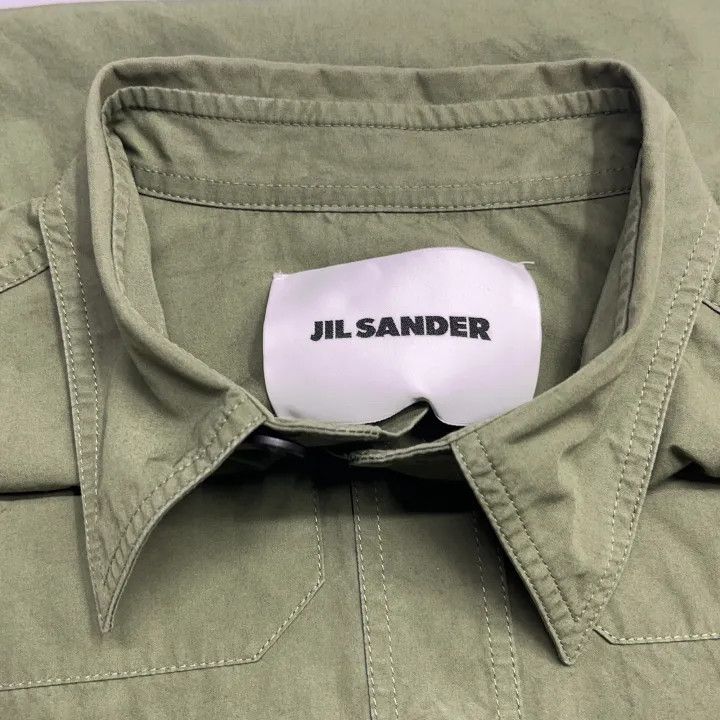 Jil Sander Jil Sander SS22 Oversized Long Sleeve Shirt 0079 Size US L / EU 52-54 / 3 - 6 Thumbnail