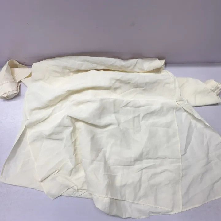 Jil Sander Jil Sander Long Sleeve Dress in Off-White 0079 Size US S / EU 44-46 / 1 - 17 Thumbnail