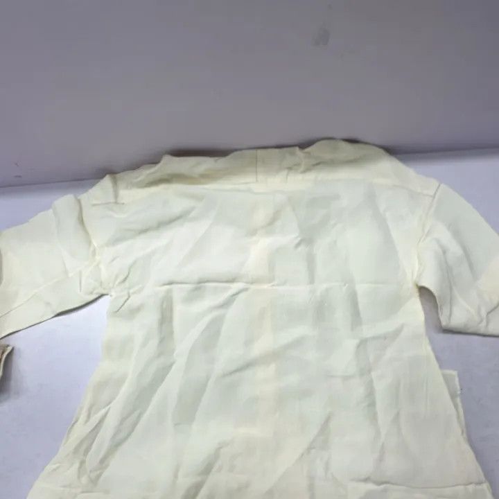 Jil Sander Jil Sander Long Sleeve Dress in Off-White 0079 Size US S / EU 44-46 / 1 - 16 Thumbnail