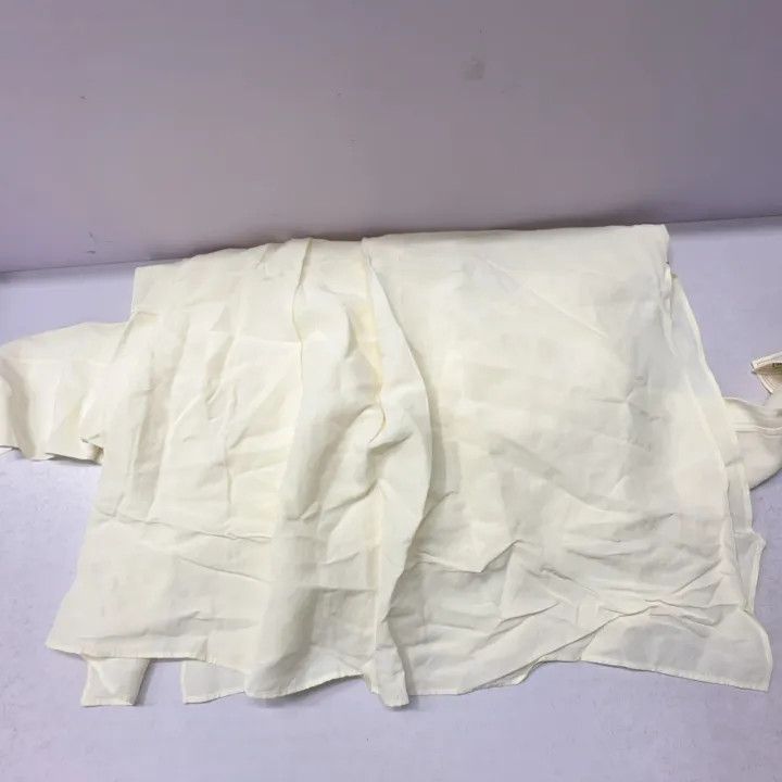 Jil Sander Jil Sander Long Sleeve Dress in Off-White 0079 Size US S / EU 44-46 / 1 - 15 Thumbnail