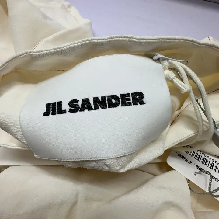 Jil Sander Jil Sander Long Sleeve Dress in Off-White 0079 Size US S / EU 44-46 / 1 - 6 Thumbnail