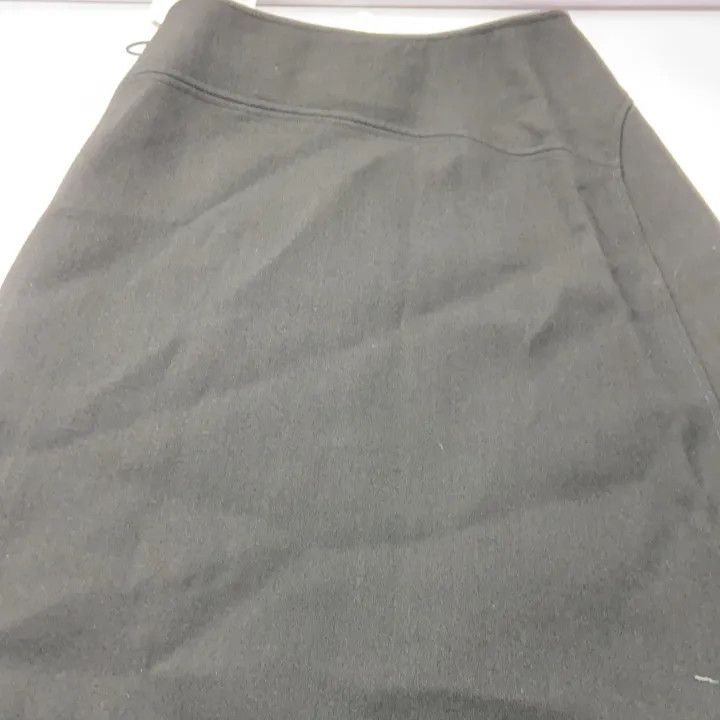 Jil Sander JIL SANDER Black Minimalist Zip Skirt 0079 Size US 36 / EU 52 - 7 Thumbnail
