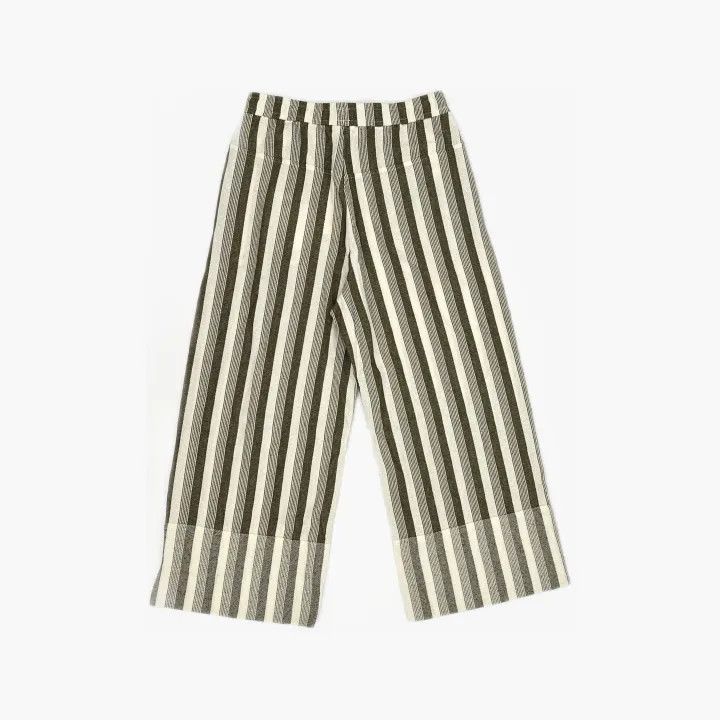 Jil Sander JIL SANDER Color-Block Striped Relaxed Pants 0079 Size US 38 / EU 54 - 3 Thumbnail