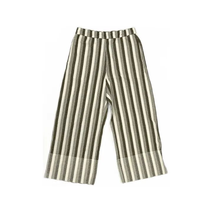 Jil Sander JIL SANDER Color-Block Striped Relaxed Pants 0079 Size US 38 / EU 54 - 2 Thumbnail