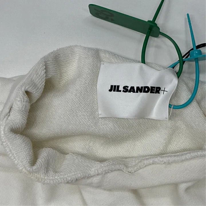 Jil Sander JIL SANDER Men's Logo Print Long Sleeve Sweatshirt 0079 Size US M / EU 48-50 / 2 - 2 Thumbnail