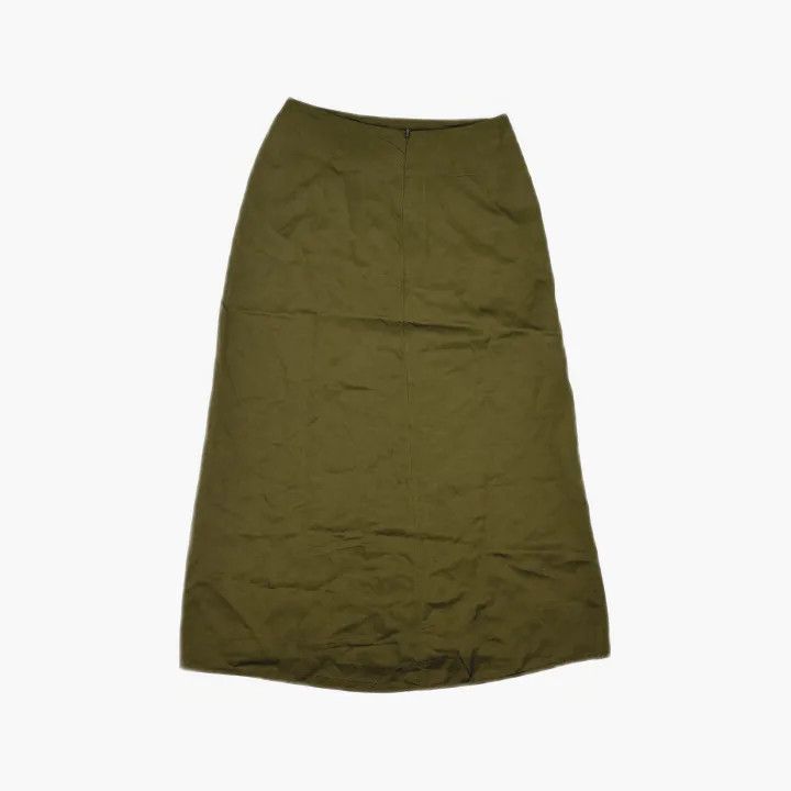 Jil Sander JIL SANDER High-Waist Casual Long Skirt 0079 Size US 36 / EU 52 - 3 Thumbnail