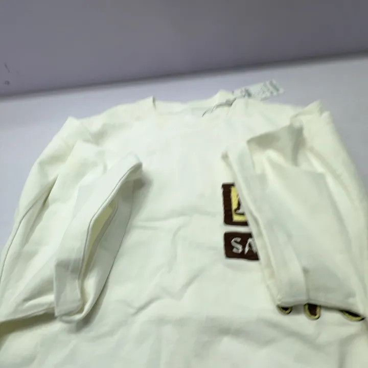 Jil Sander JIL SANDER White Short Sleeve Embroidered T-Shirt 0079 Size US S / EU 44-46 / 1 - 12 Thumbnail