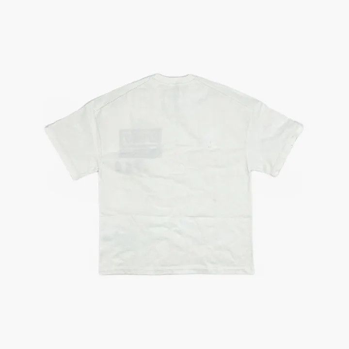 Jil Sander JIL SANDER White Short Sleeve Embroidered T-Shirt 0079 Size US S / EU 44-46 / 1 - 3 Thumbnail