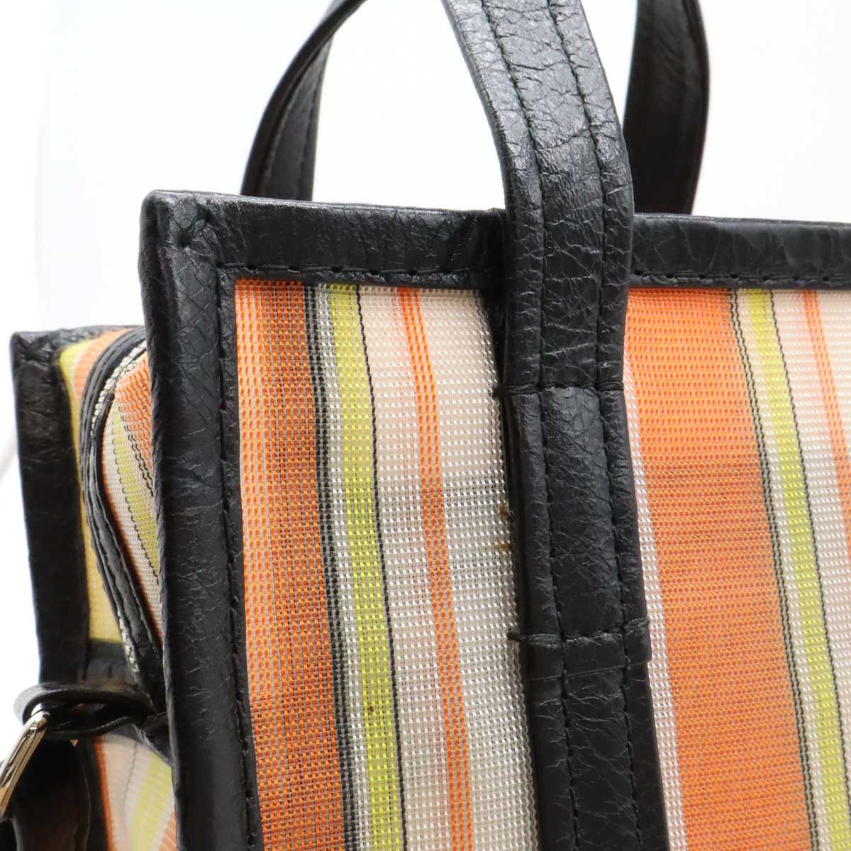 Balenciaga Balenciaga Balenciaga Bazaar Shopper XS Nylon 2way Bag Others Shoulder Bag 452458 Size ONE SIZE - 8 Thumbnail