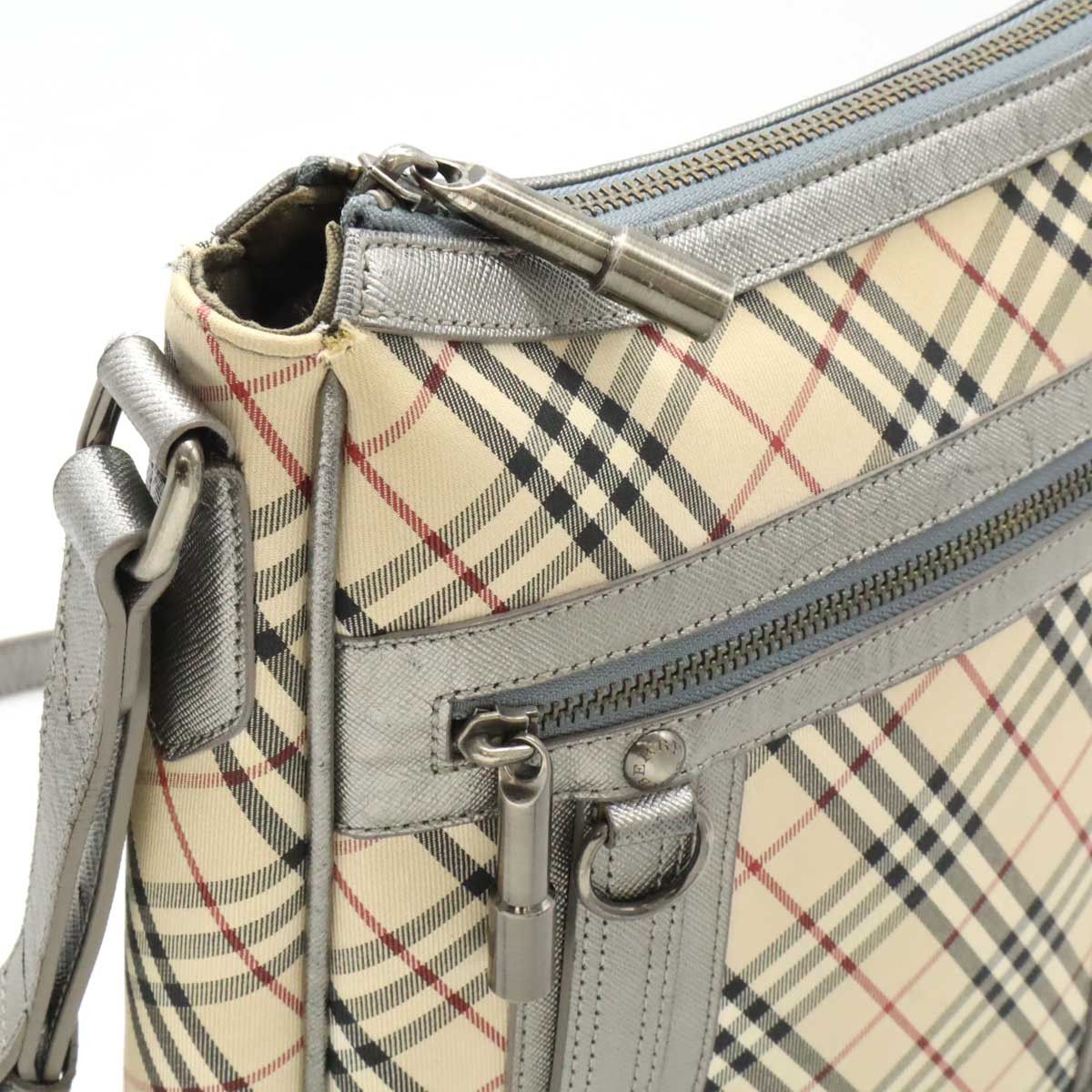 Burberry Burberry Burberry Nova Check Canvas Shoulder Bag Canvas Shoulder Bag Size ONE SIZE - 7 Thumbnail
