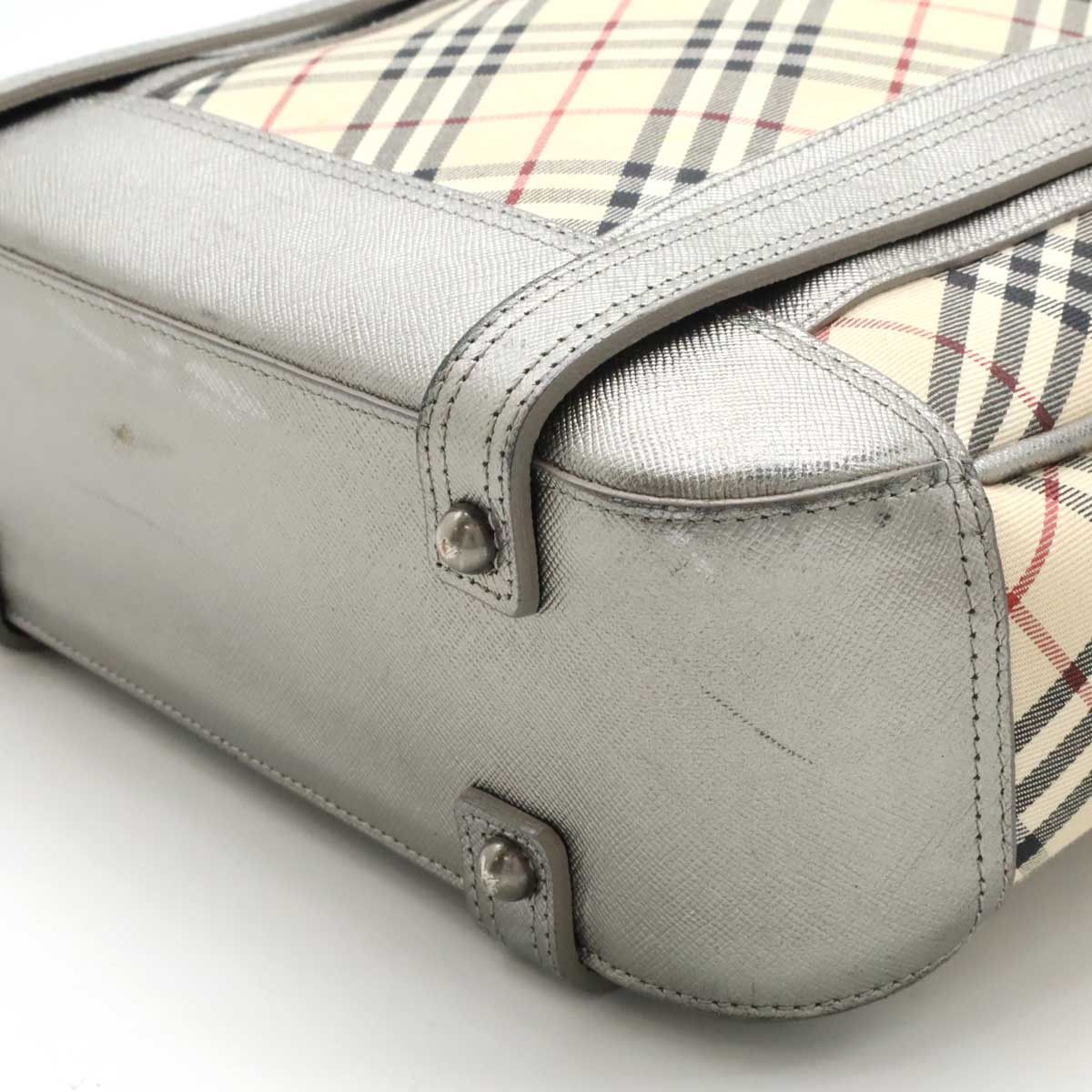 Burberry Burberry Burberry Nova Check Canvas Shoulder Bag Canvas Shoulder Bag Size ONE SIZE - 3 Thumbnail