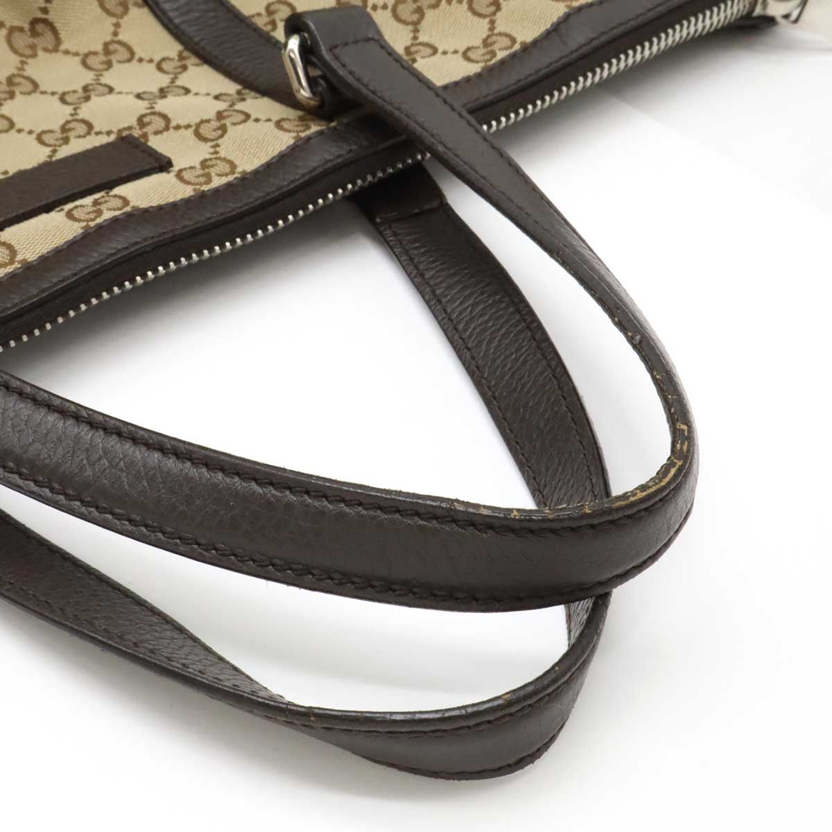 Gucci Gucci Gucci GG Canvas Tote Bag Canvas Shoulder Bag 449170 Size ONE SIZE - 4 Thumbnail