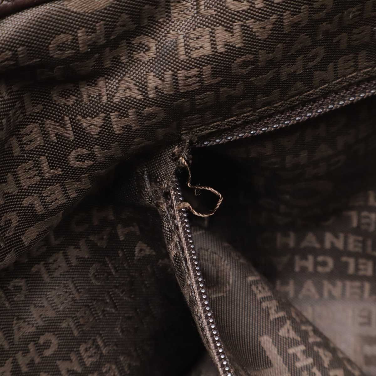 Chanel Chanel Chanel Coco Mark Caviar Tote Bag Leather Tote Bag Size ONE SIZE - 8 Thumbnail