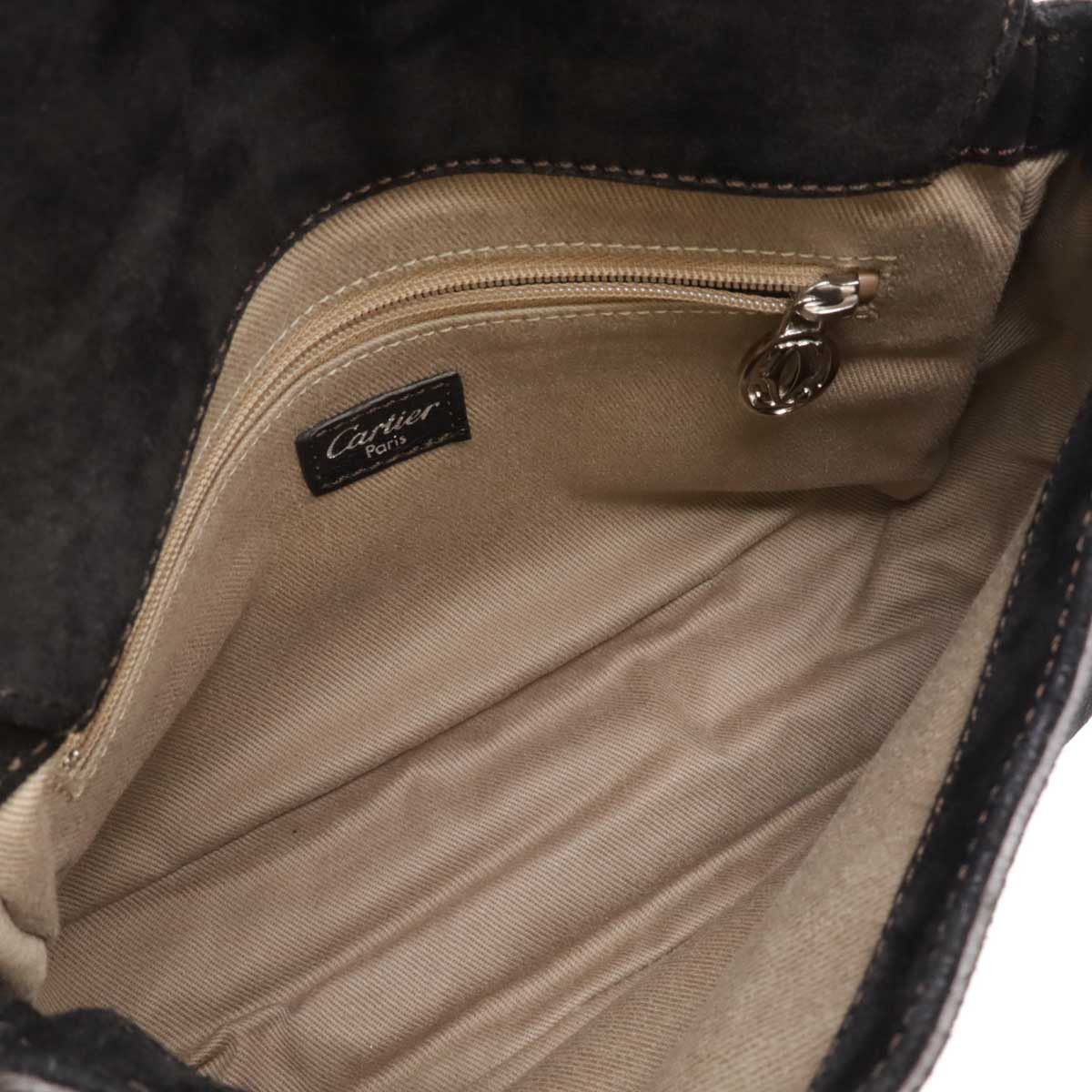 Cartier Cartier Cartier Marcello de Cartier Leather Suede Python Shoulder Bag Leather Shoulder Bag Size ONE SIZE - 5 Thumbnail