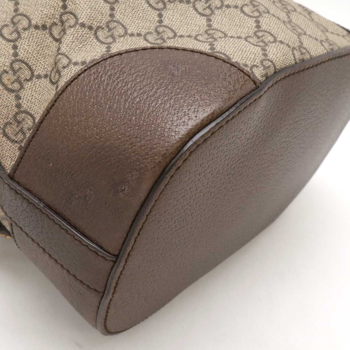Gucci Gucci Gucci GG Supreme 2way Shoulder Bag Canvas Shoulder Bag 473875 Size ONE SIZE - 3 Thumbnail