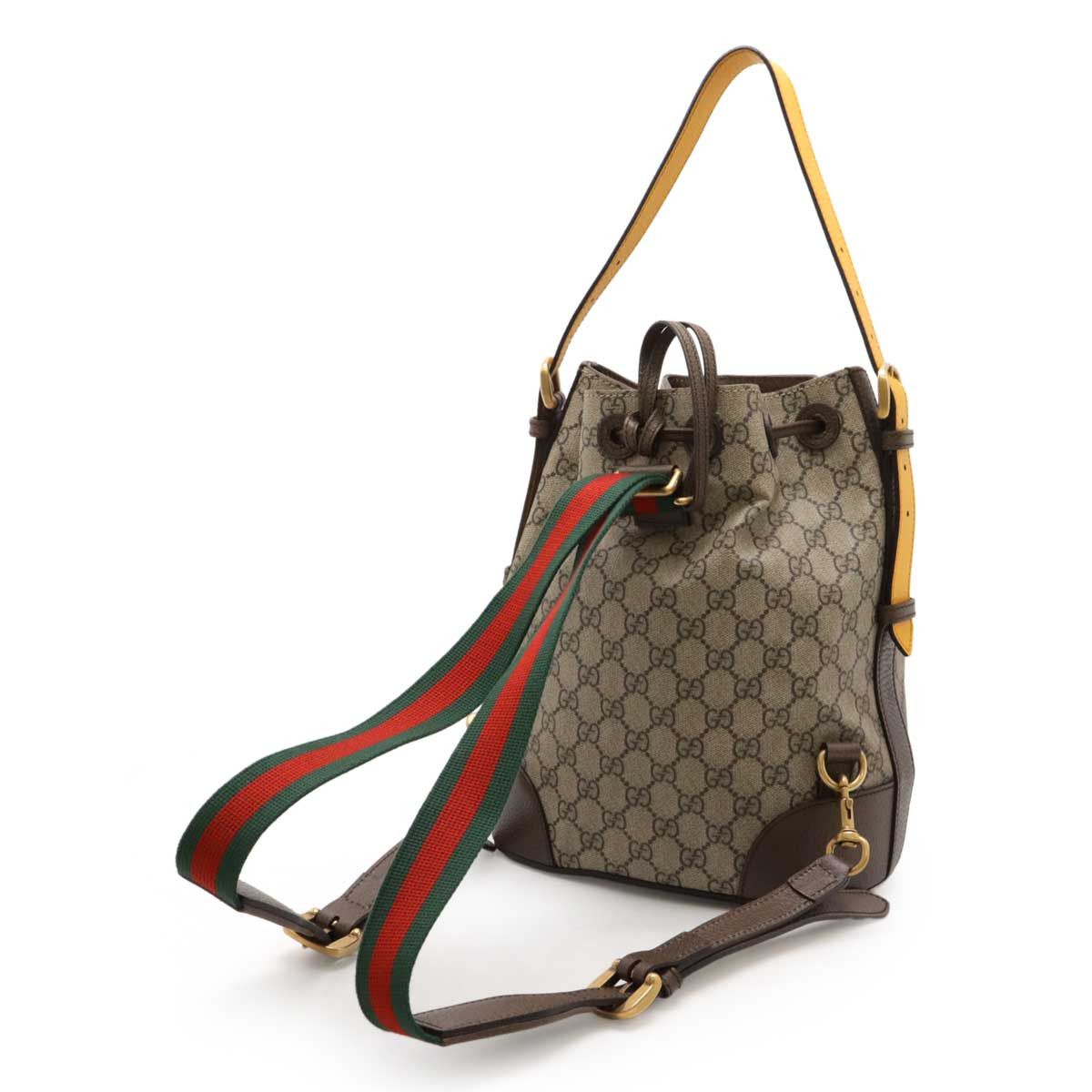 Gucci Gucci Gucci GG Supreme 2way Shoulder Bag Canvas Shoulder Bag 473875 Size ONE SIZE - 2 Thumbnail