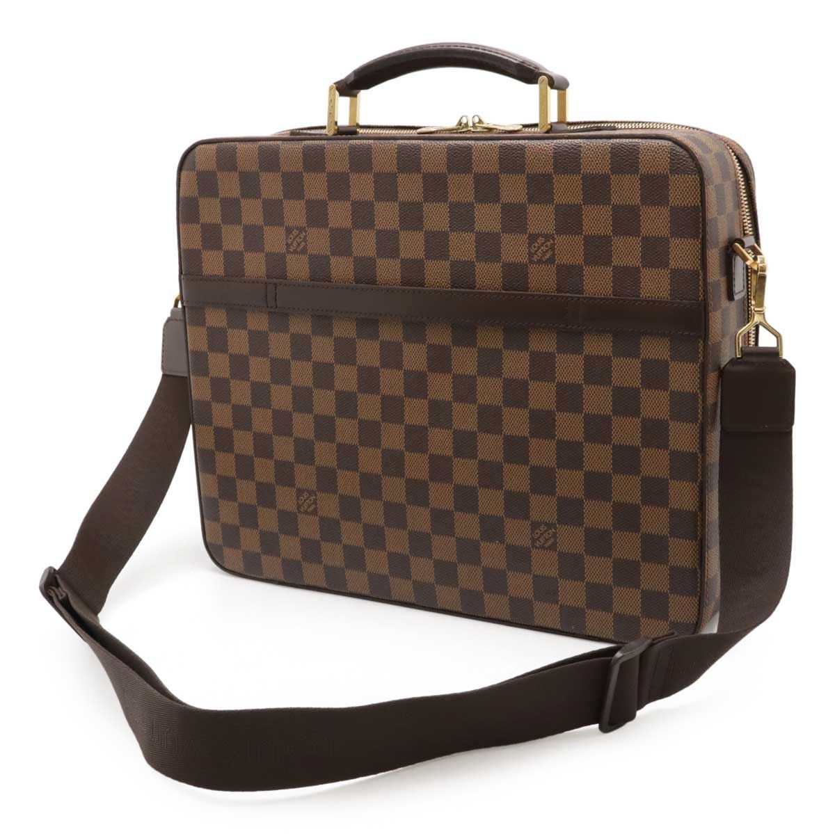 Louis Vuitton Louis Vuitton Louis Vuitton Port Ordinateur Sabana Damier 2way Business Bag Canvas Business Bag N53355 DUTY FREE for USA Size ONE SIZE - 2 Thumbnail