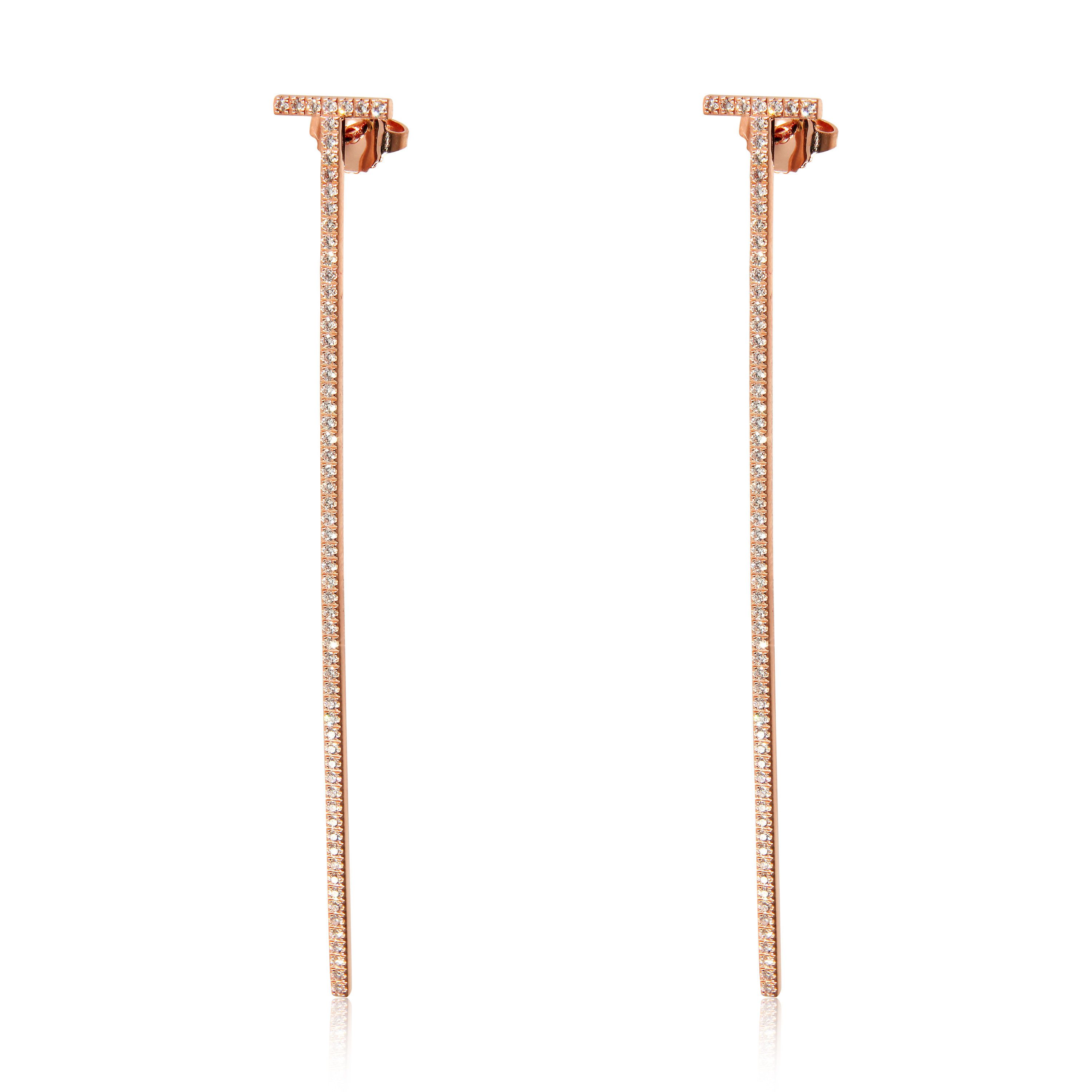 Tiffany & Co. Tiffany & Co Tiffany T earring Size ONE SIZE - 5 Thumbnail