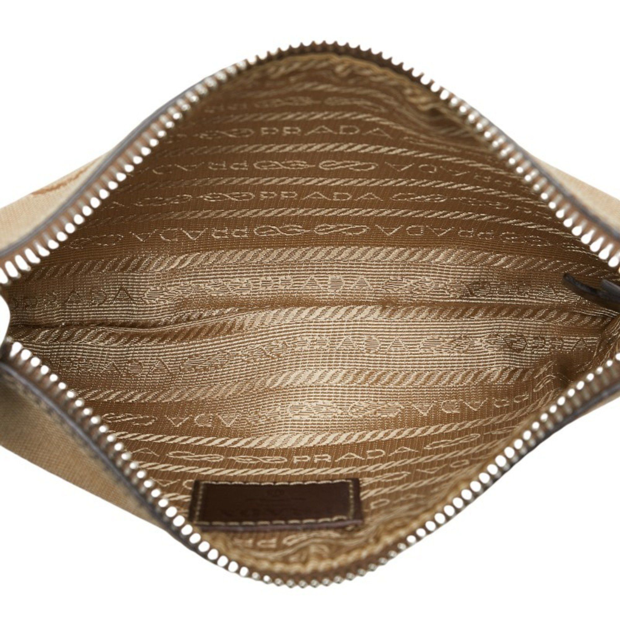 Prada Prada Jacquard clutch Size ONE SIZE - 4 Thumbnail
