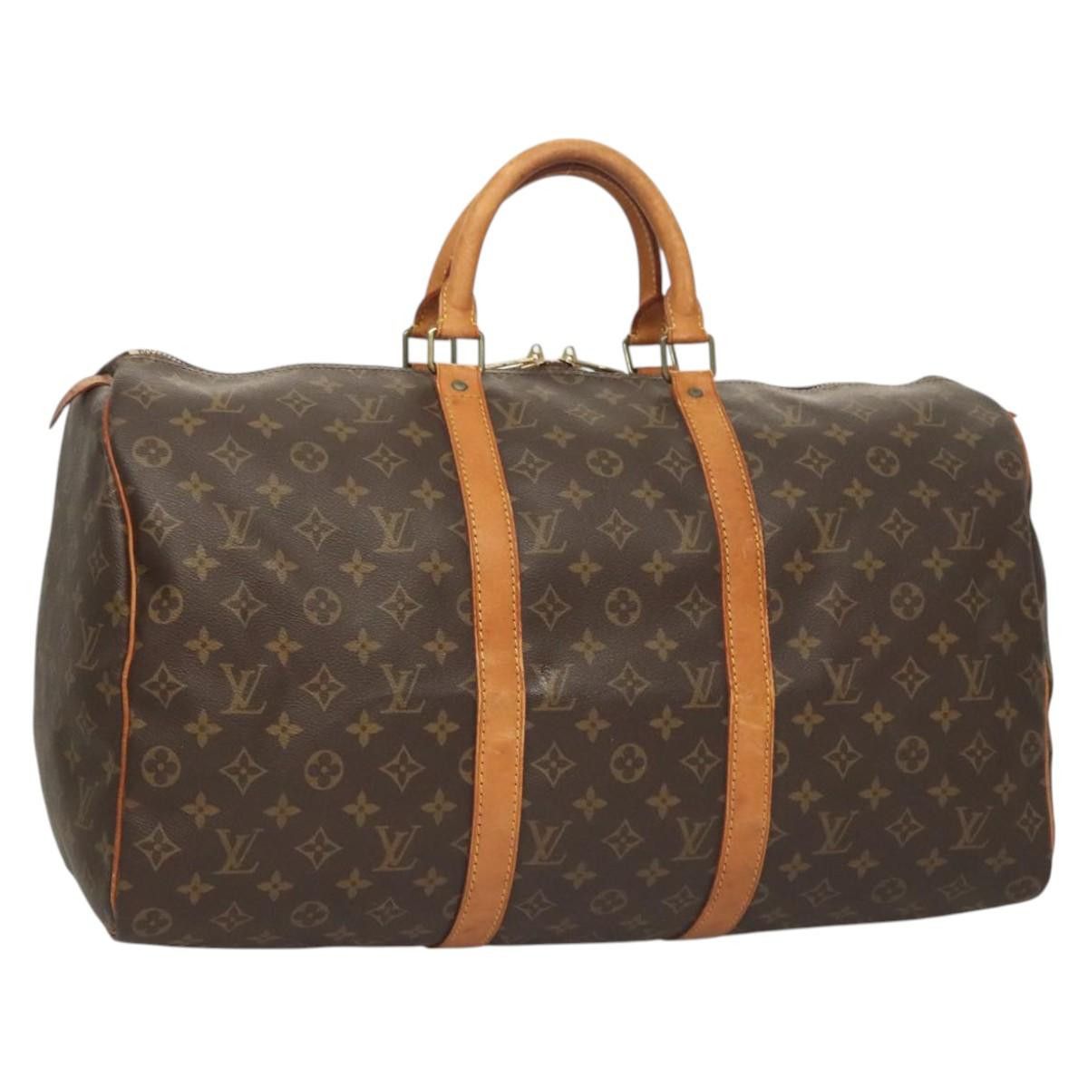 Louis Vuitton Louis Vuitton Keepall 50 travel Size ONE SIZE - 15 Thumbnail